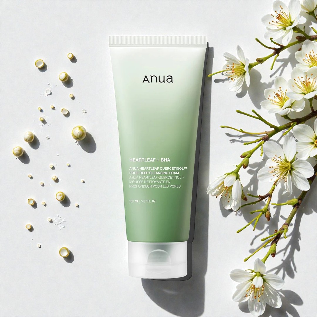 Anua Heartleaf Quercetinol Pore Deep Cleansing Foam 150ml image0